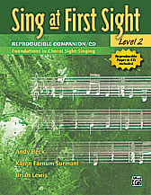 Sing at First Sight, Level 2 Two-Part Reproducible Book & CD cover Thumbnail